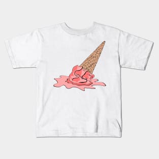 dropped ice cream Kids T-Shirt